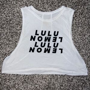 Crop Lululemon tank